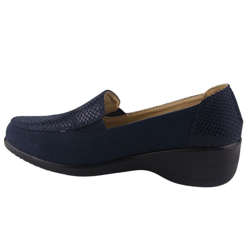Mocasin Chalada Mujer Oscar-1 Azul Marino Comfort image number 1.0